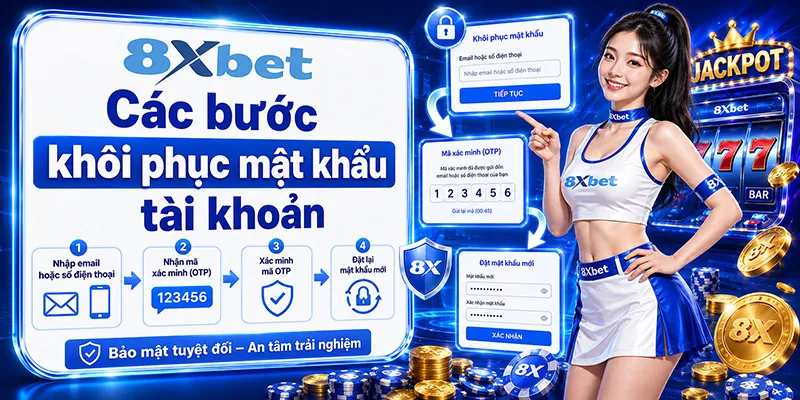 Các bước khôi phục mật khẩu tài khoản