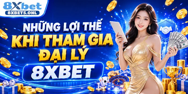 Giao diện quản lý đối tác chương trình đại lý 8XBET