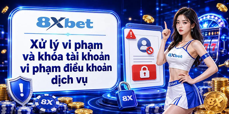 Xử lý vi phạm và khóa tài khoản vi phạm điều khoản dịch vụ